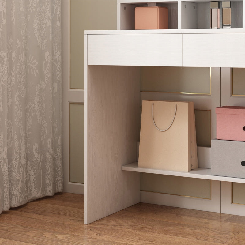 DRESSING TABLE FOR MAKEUP COSMETIC MAKEUP WITH MIRROR LED MODERN LOFT 80 CM Furniture height 145 cm