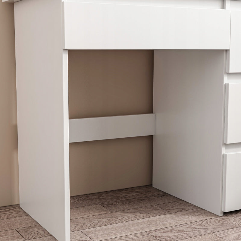 DRESSING TABLE FOR MAKEUP COSMETIC MAKEUP WITH MIRROR LED MODERN LOFT 90 CM Furniture height 140 cm