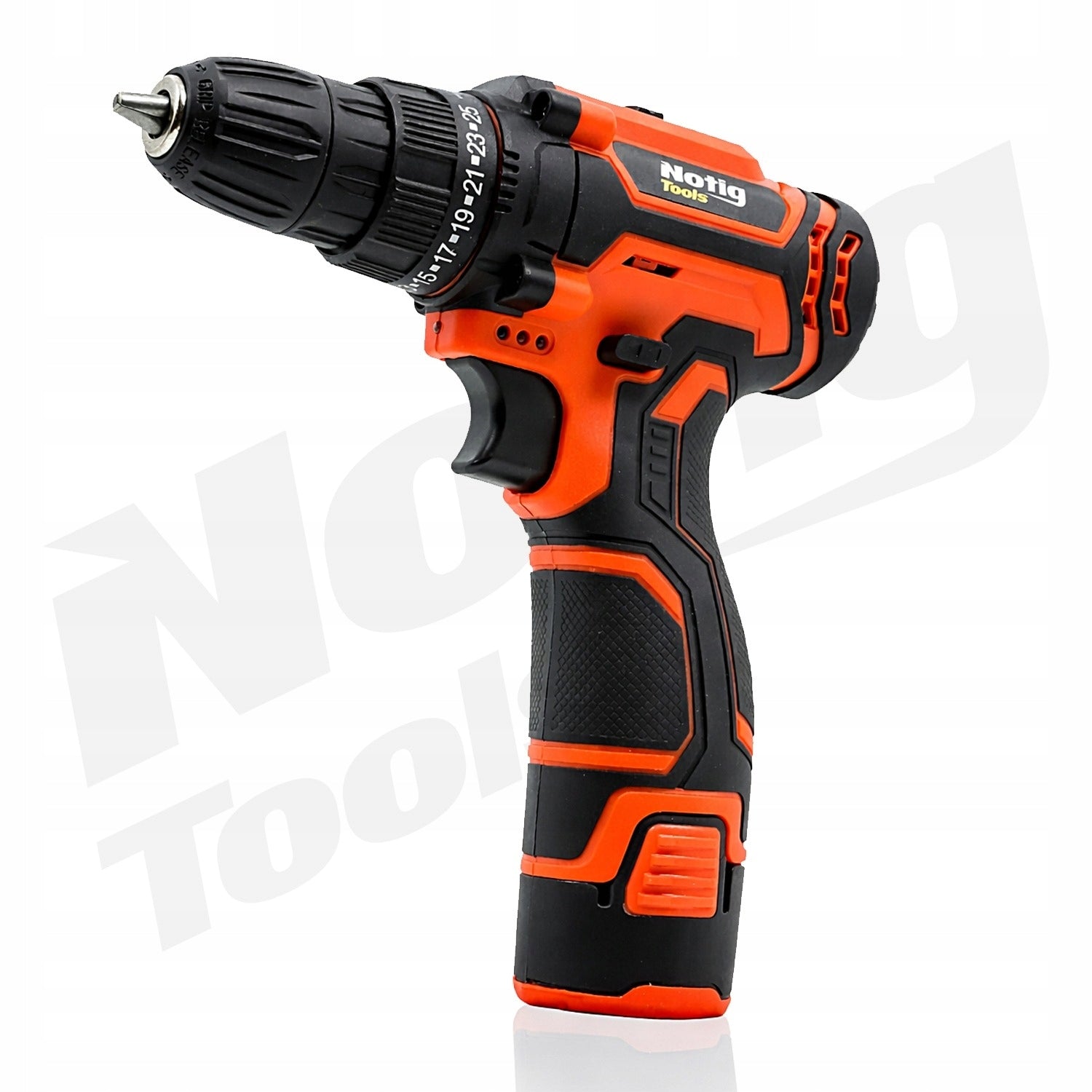 DRILL CORDLESS 12V Li-Lon 2x AKU 2 BATTERIES CHARGER Brand Notig Tools