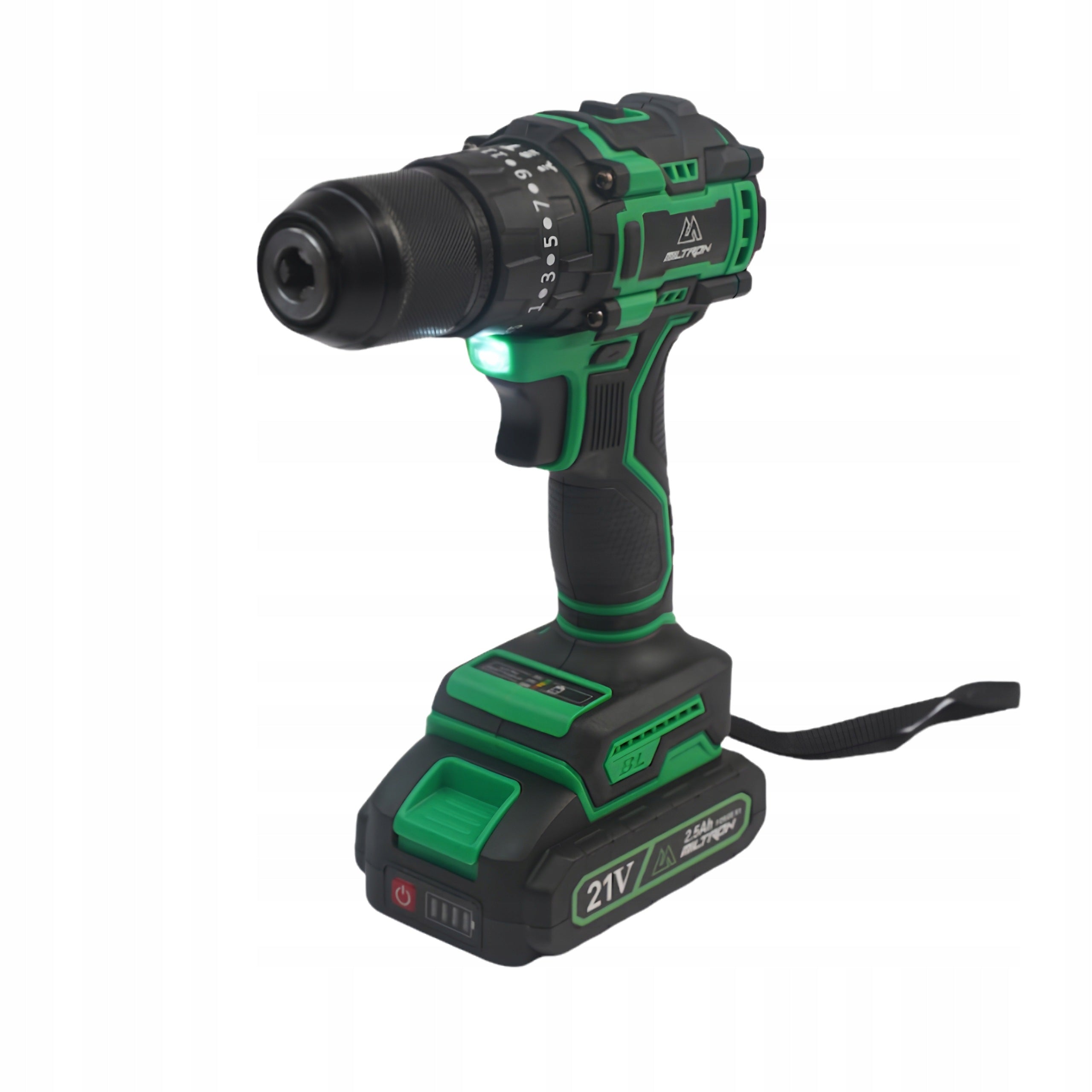 DRILL CORDLESS PROFESSIONAL IMPACT DRIVER 70Nm 2 AKU 2,5Ah Packaging status original