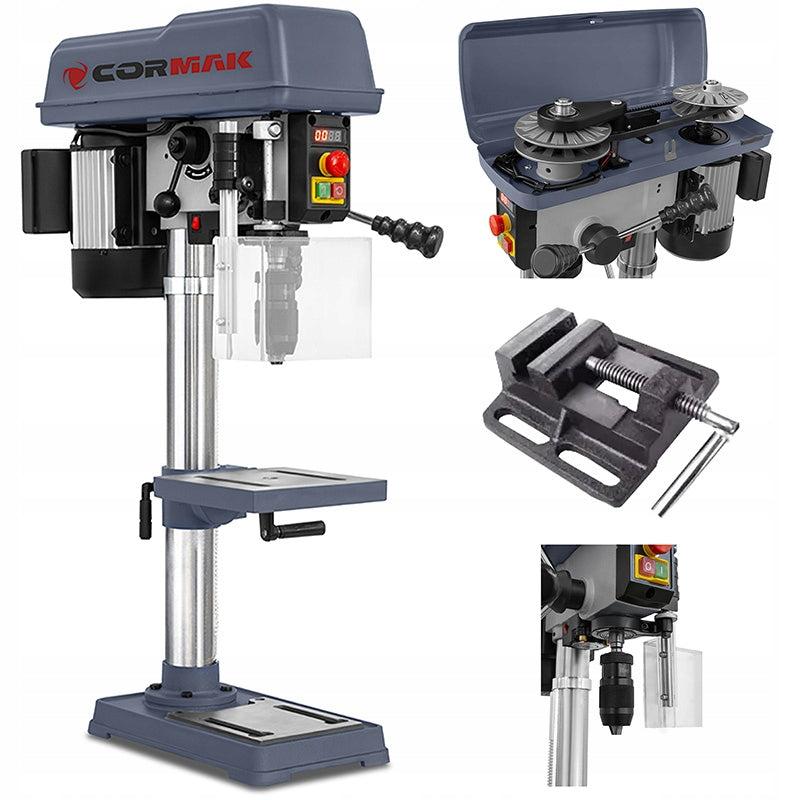 DRILL FOR METAL TABLE POLE CORMAK Z7016A VARIO LASER VICE