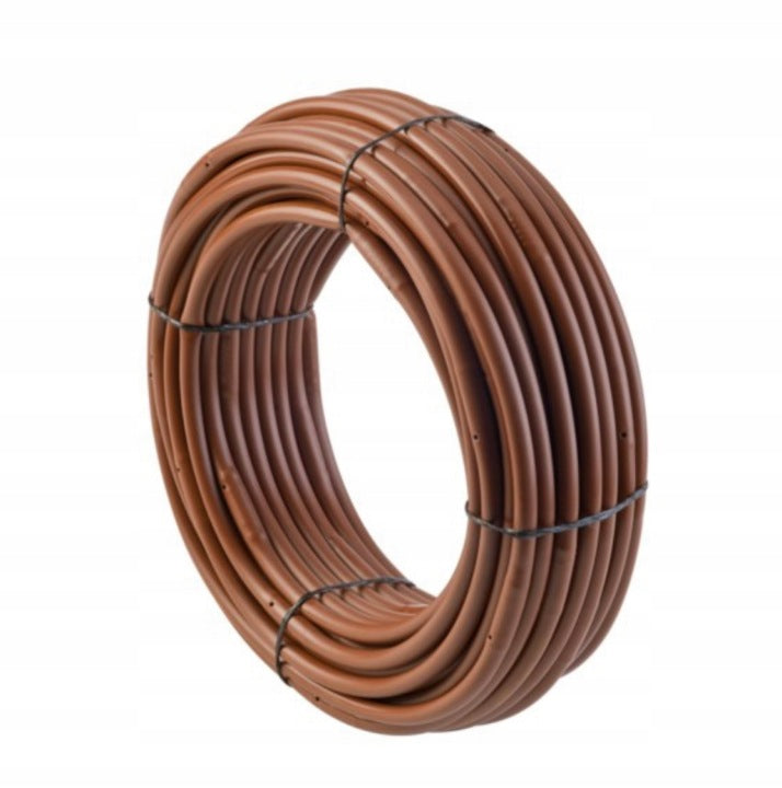 DRIP LINE 16mm/100m WITH PRESSURE COMPENSATION 2,2 l/h RIVULIS BROWN Packaging status original