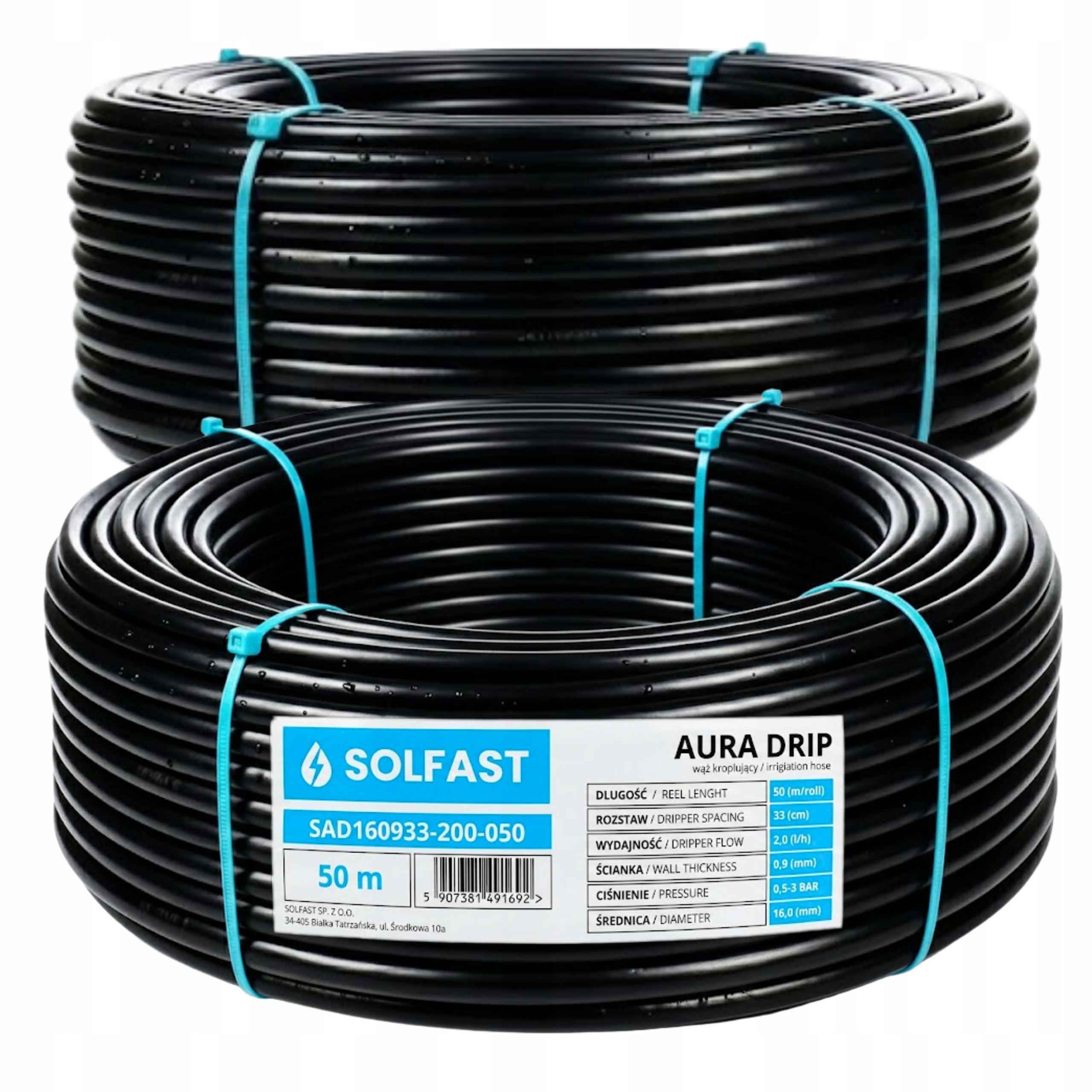 DRIP LINE 50 M DRIP IRRIGATION HOSE IRRIGATION PIPE