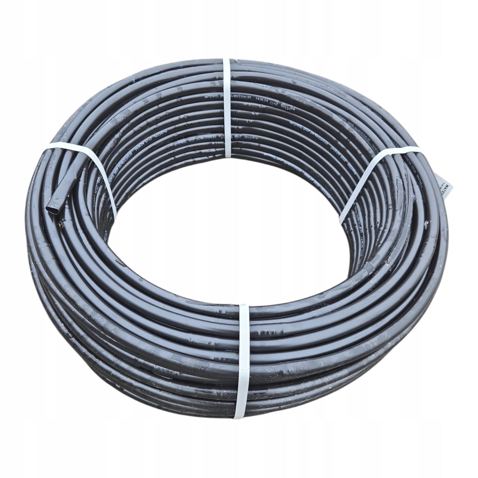 DRIP LINE 50 METERS DRIP HOSE WITHOUT COMPENSATION + 37 ACCESSORIES Brand Gardeno