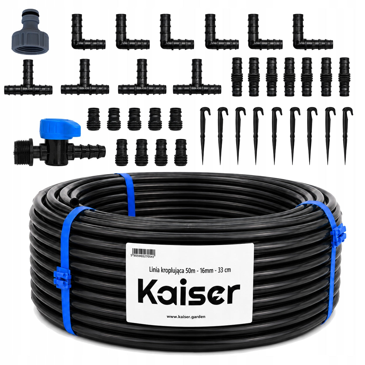 DRIP LINE 50m + 92 el DRIP HYDRATION KAISER DRIP HOSE