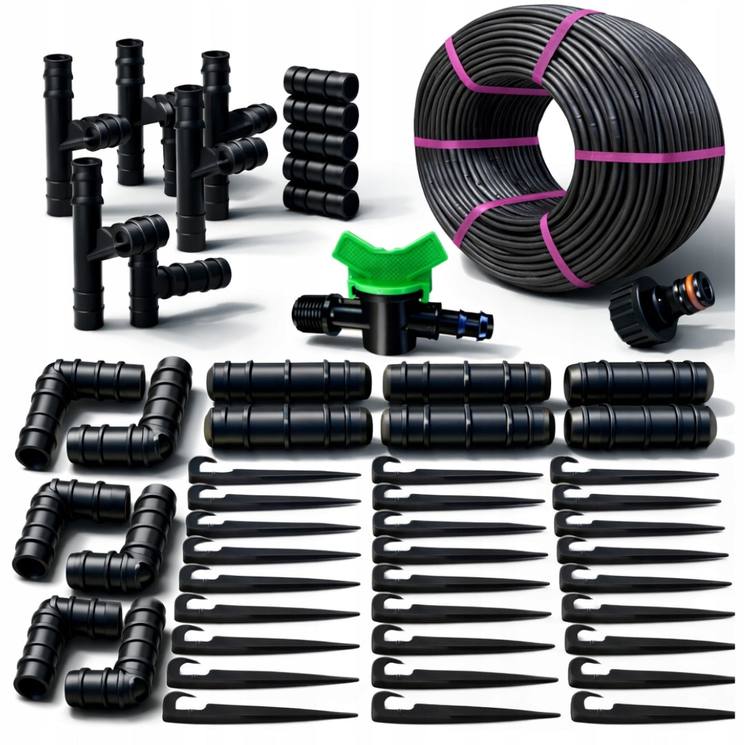 DRIP LINE Drip Hydration 50M + 76EL DRIP HOSE SET