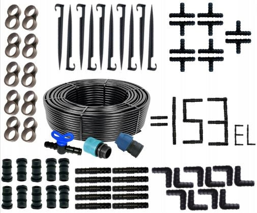 DRIP LINE HYDRATION DRIP 100 + 153XXL Drip Hose Strong Manufacturer code GDN EXTRA 16-33-100