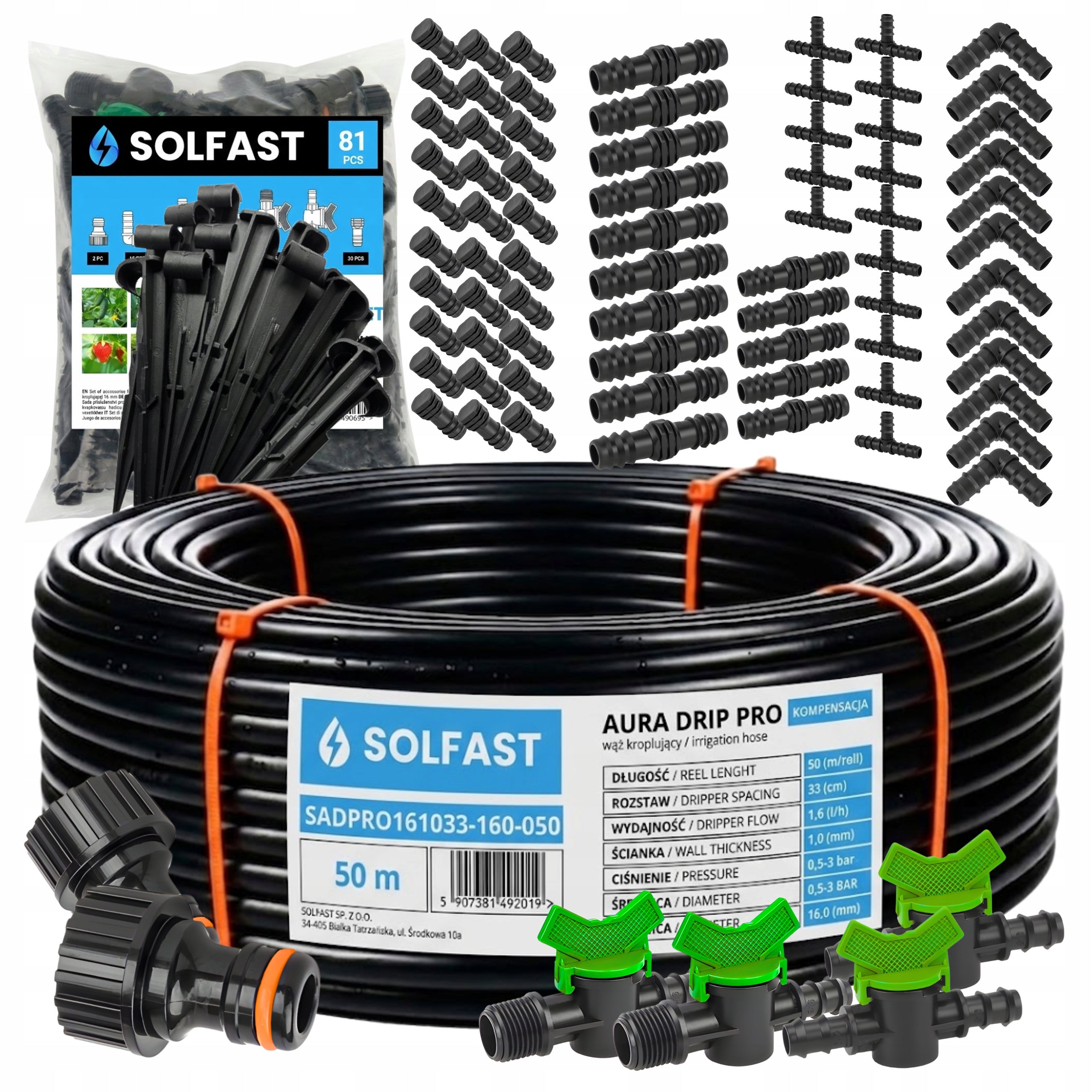 DRIP LINE WITH COMPENSATION 50 M DRIP IRRIGATION 131 EL. HOSE PIPE