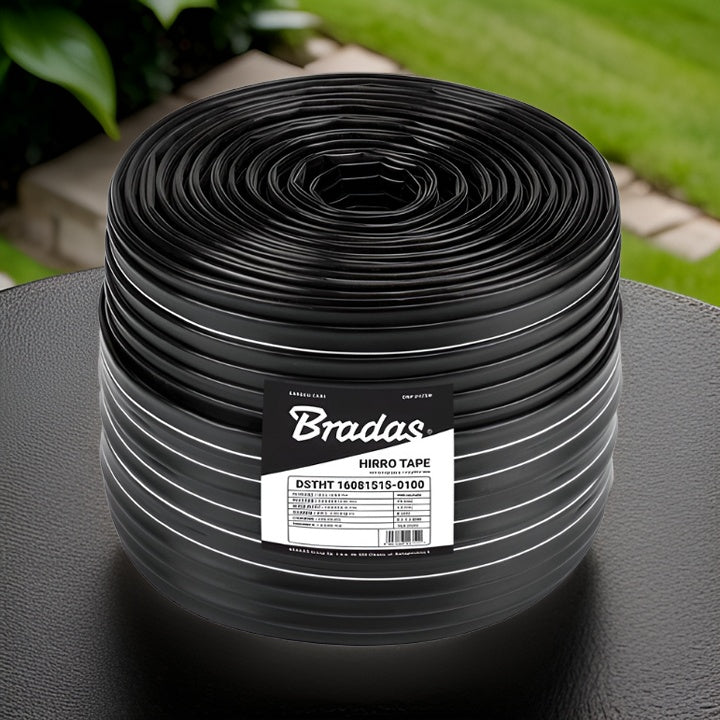 DRIP TAPE 20CM LINE 100M DRIP IRRIGATION HOSE SET BRADAS Packaging status original