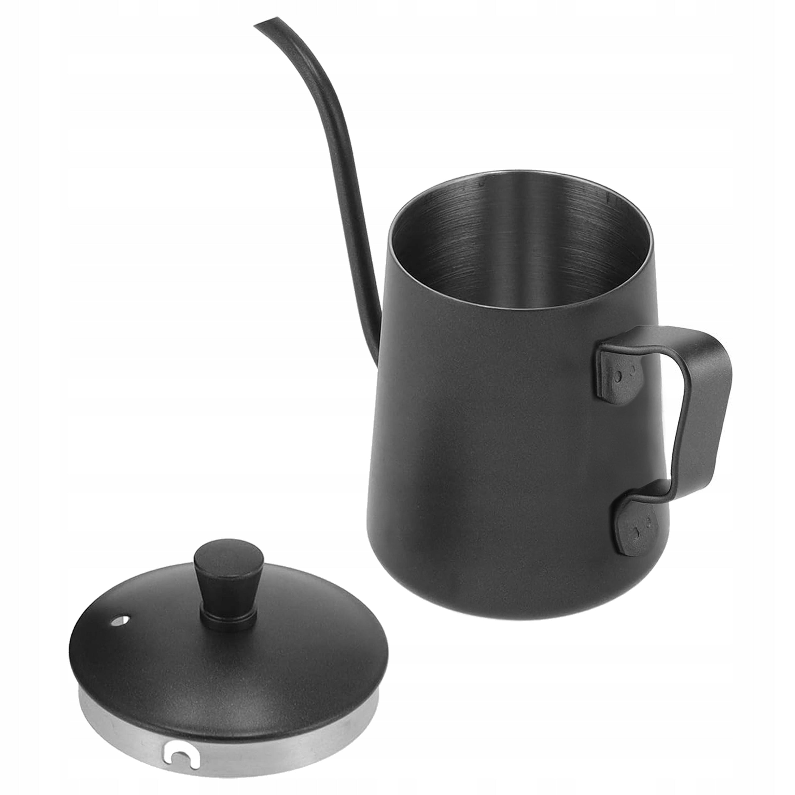 DRIPA COFFEE POT KETTLE WATERING CAN BARISTA GOOSENECK STEEL 350 ML Packaging status original