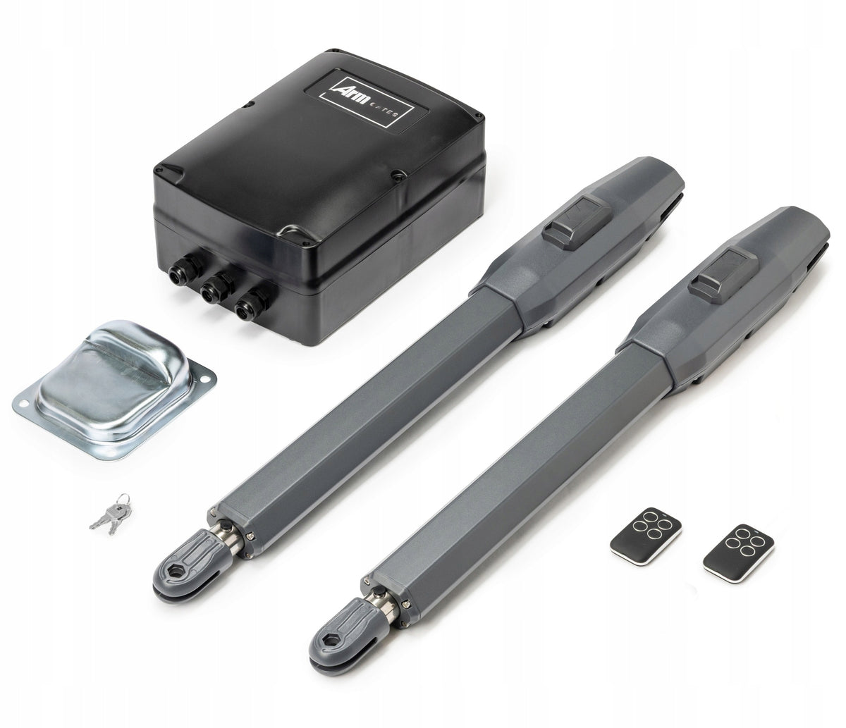 DRIVE FOR SWING GATE ARMGATES ARM350 4M/400KG 2 REMOTE CONTROLS