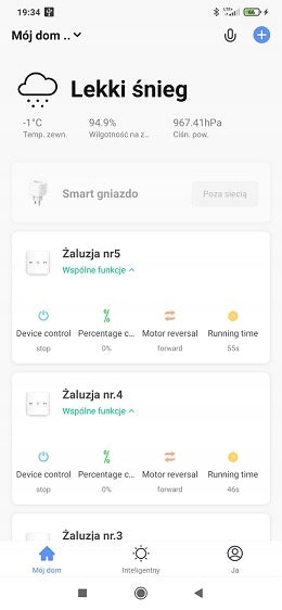 DRIVER ROLLER SHUTTERS WIFI TUYA SMART HOME Polish Brand Modemix