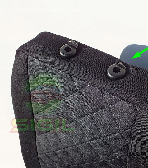 DRIVER'S SEAT COVER- OPEL MOVANO B, RENAULT MASTER III 2010- 2024 Manufacturer no brand