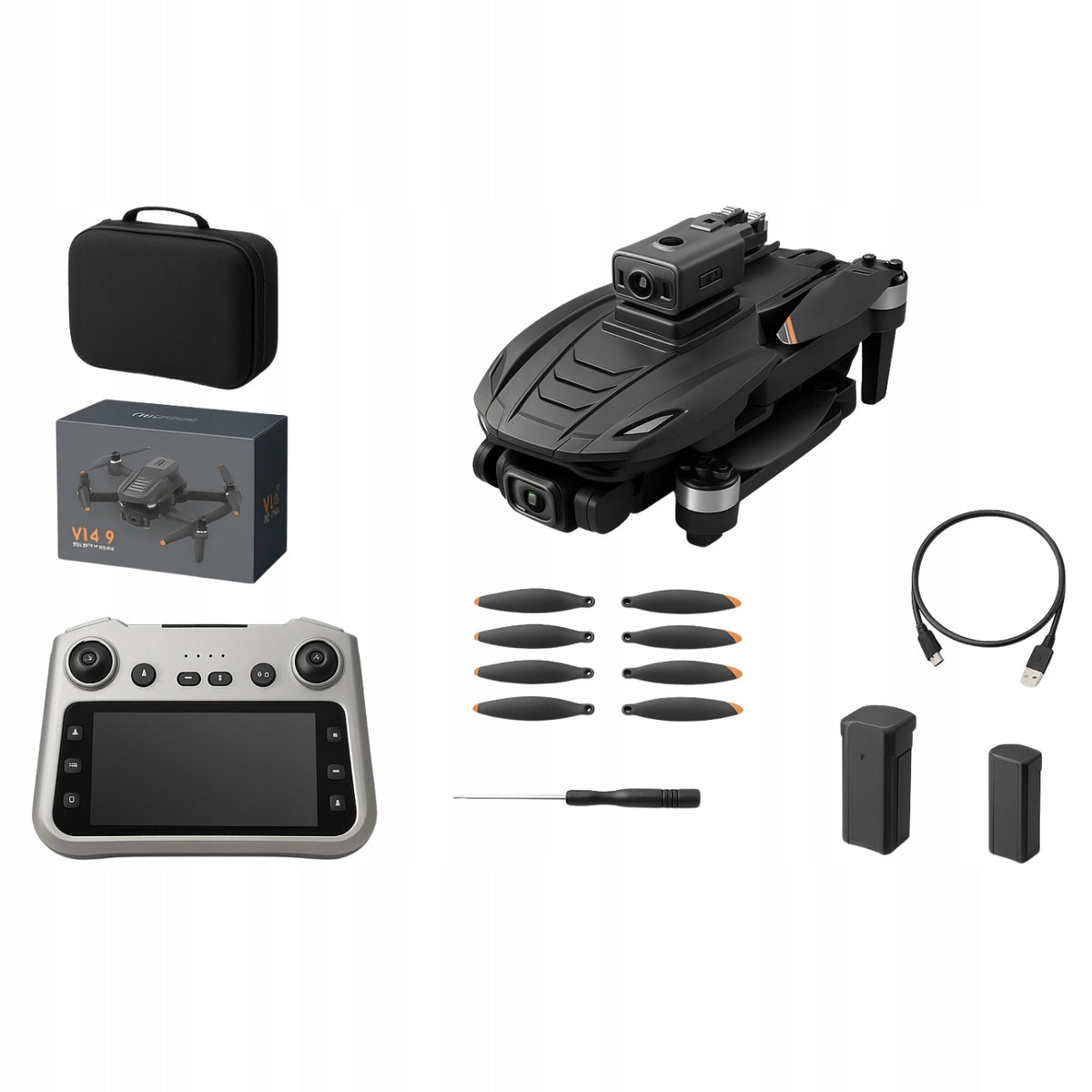 DRON Z KAMERĄ WIFI 5G GPS ZDALNIE STEROWANY ZASIĘG ok.3000M Manufacturer code Dron V168 MAX 8K
