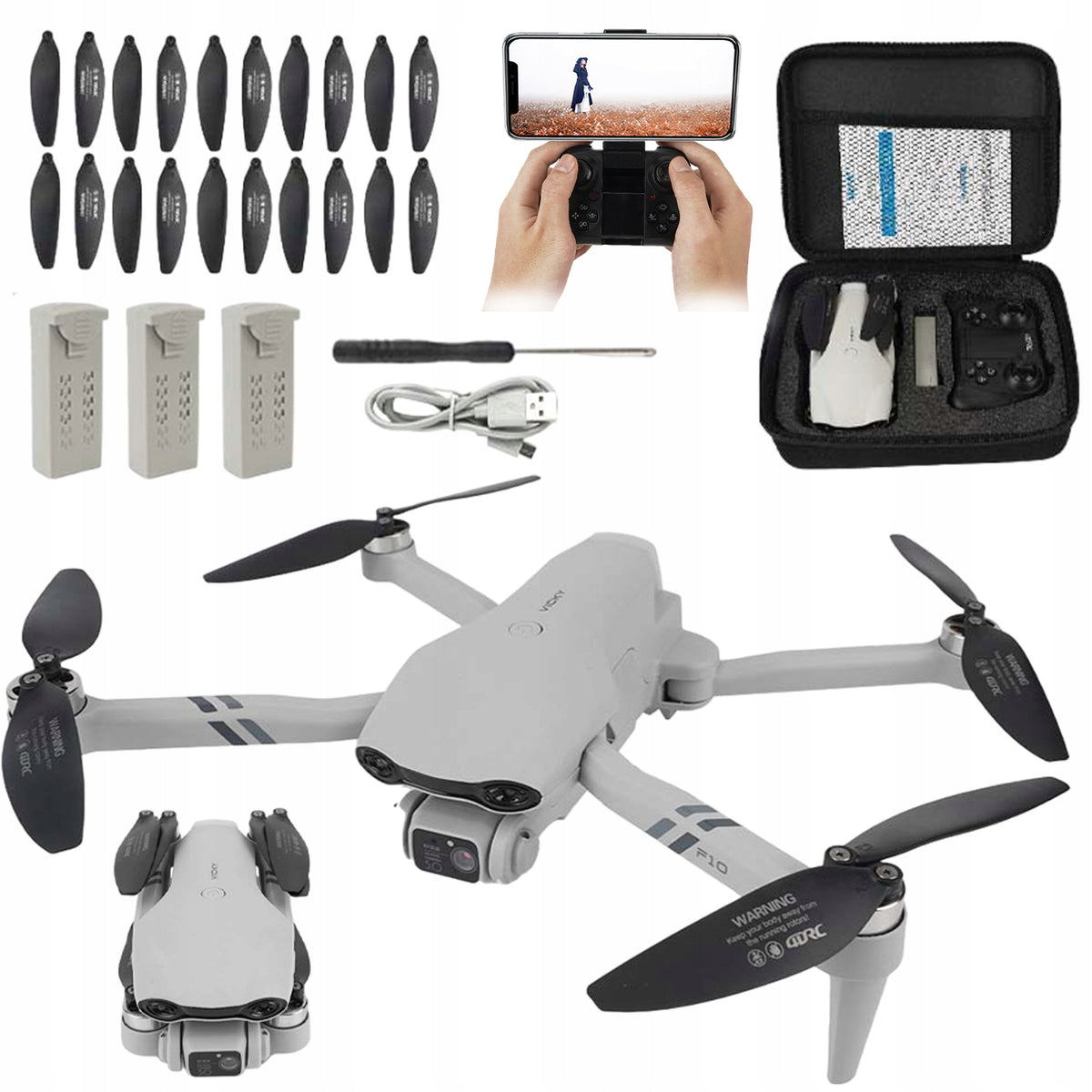 DRONE, AIRPLANE, HD WI-FI CAMERA, MULTI-SPEED CONTROL, CONVENIENCE