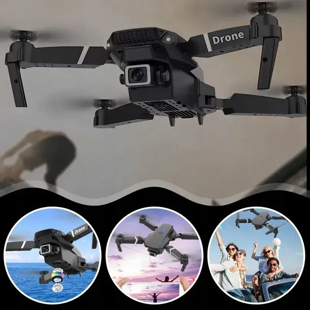 DRONE E88 PRO WIFI CAMERA 4K 350m FPV FOLDING CASE GIFT FOR BABY Manufacturer code DRON KAMERA HD ZDALNIE STEROWANY ZABAWKA
