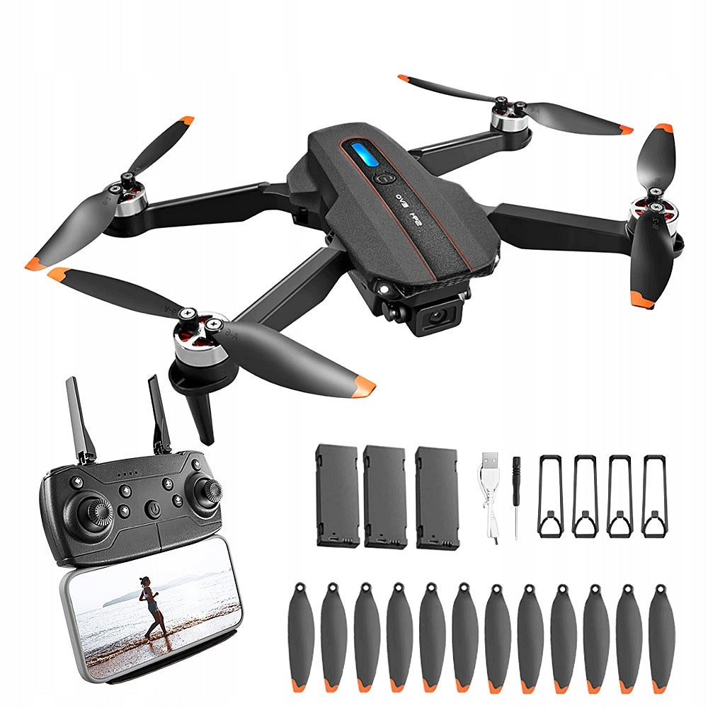DRONE FOLDABLE SMART REMOTE CONTROLLED S91 WITH HD CAMERA CARRYING