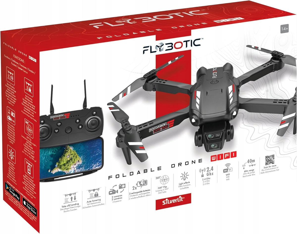 DRONE FOLDING WIFI WITH CAMERA LIVE VIEW RC Packaging status original