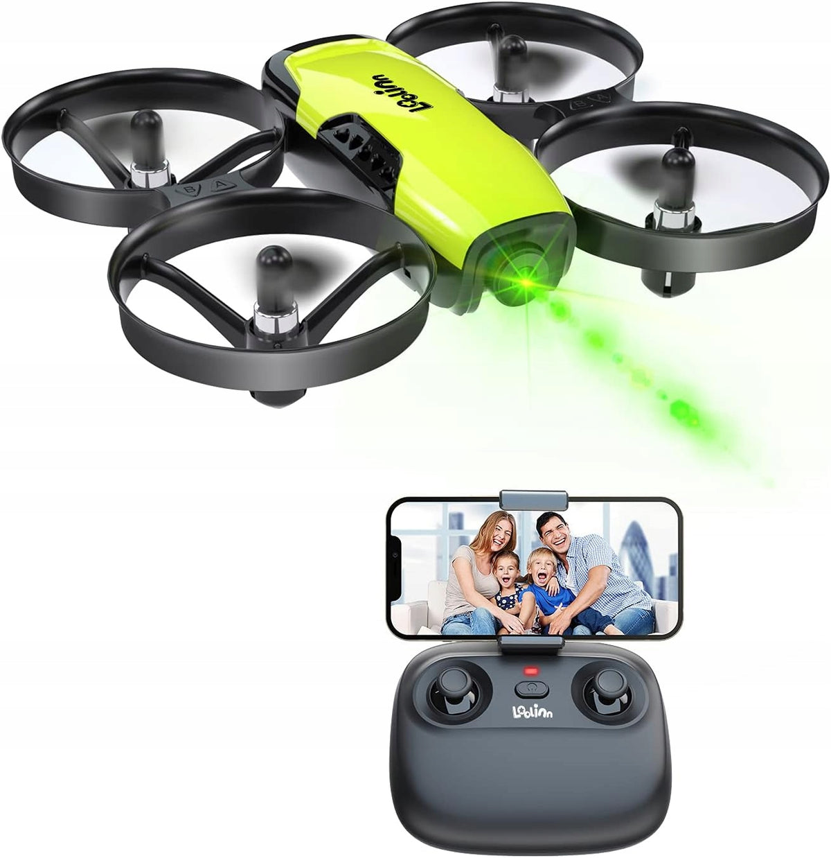 DRONE FOR CHILDREN WITH CAMERA 3 LED BATTERIES