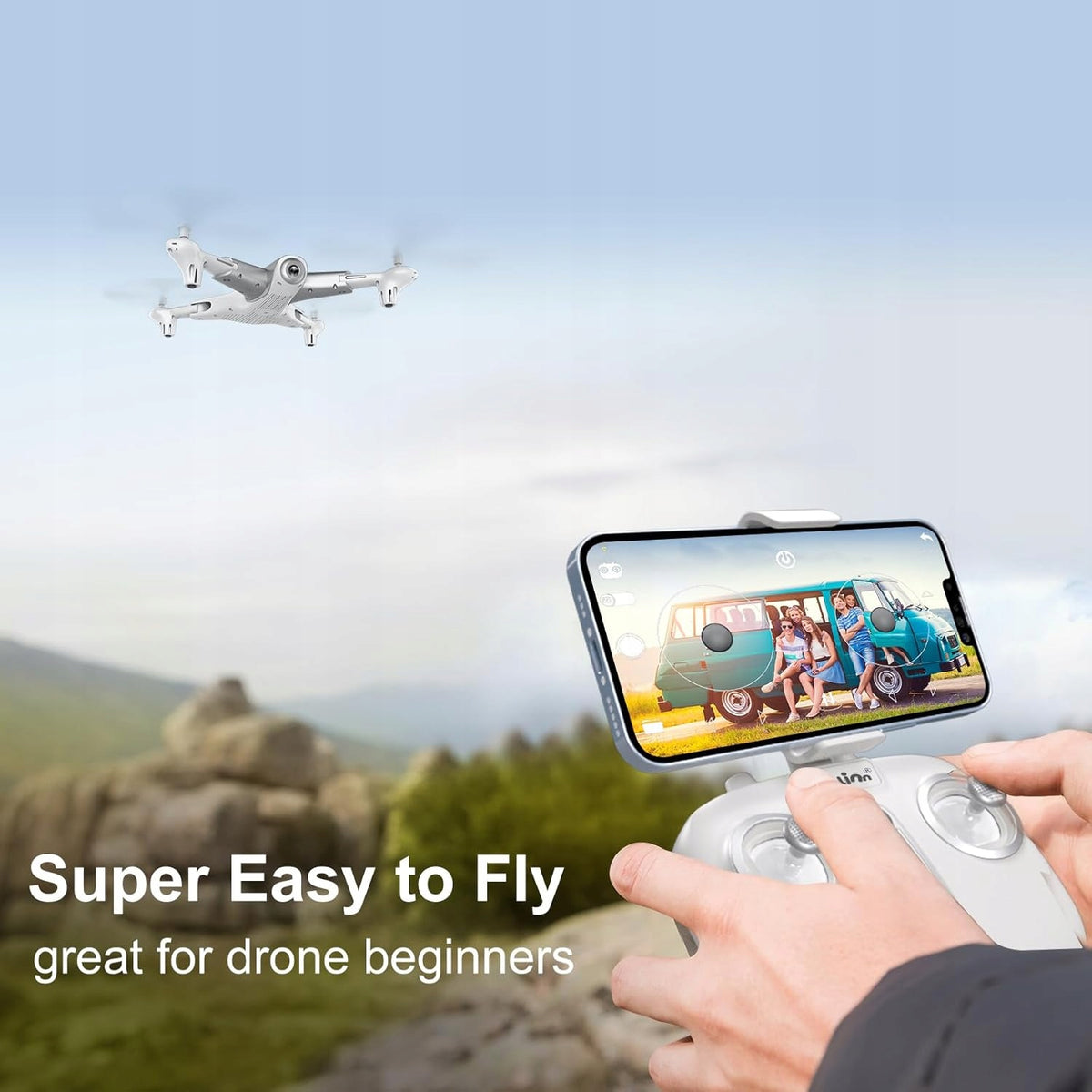 DRONE FOR CHILDREN WITH CAMERA 60MIN FLIGHT STABLE Manufacturer code dro13