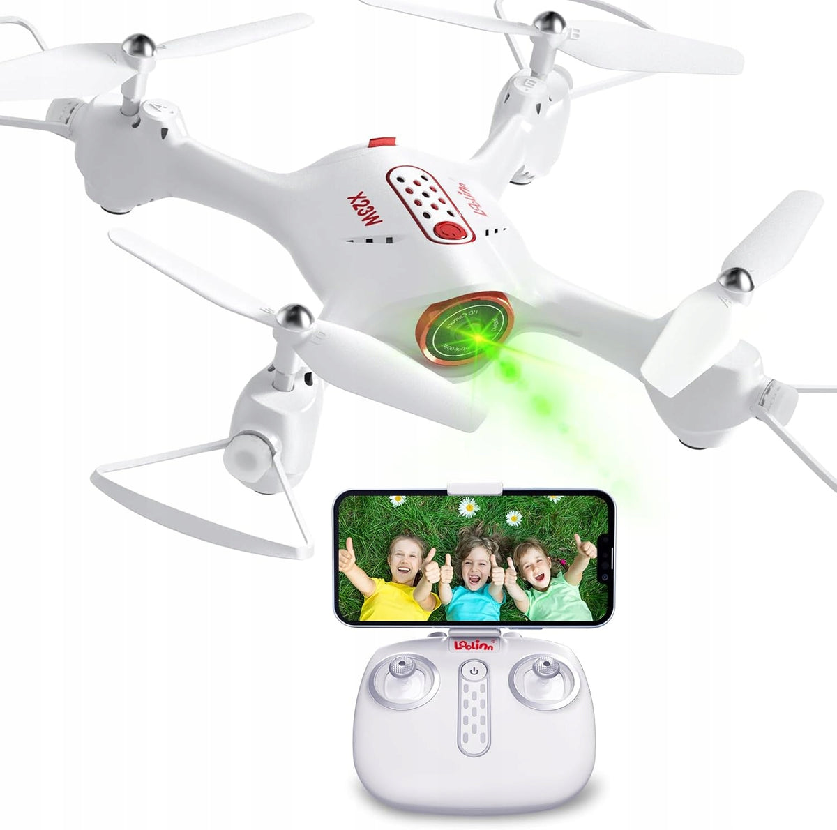 DRONE FOR CHILDREN WITH FPV CAMERA 2 BATTERIES
