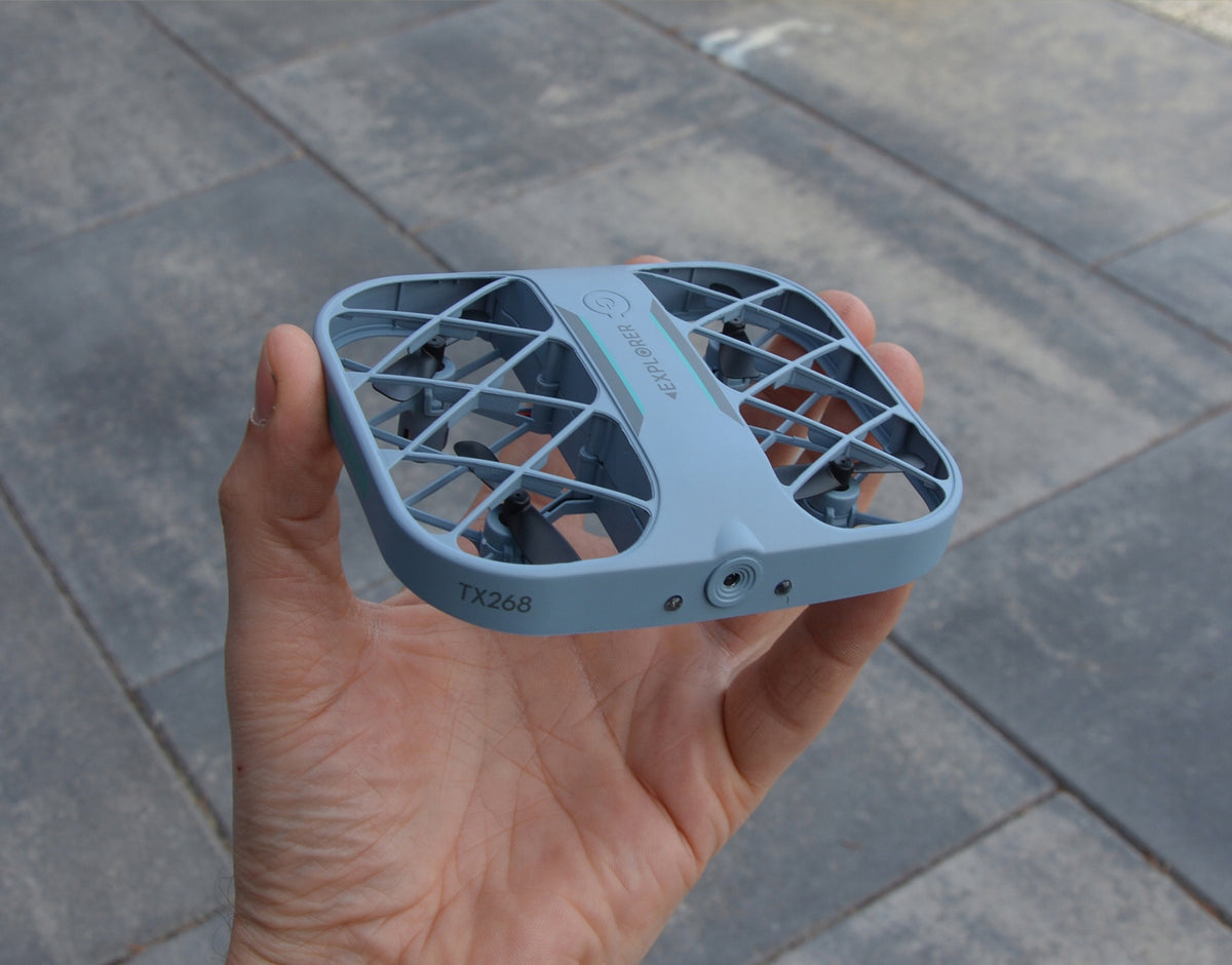 DRONE JJRC H107 WITH HD WIFI CAMERA POWERFUL WITH RC IMPACT RESISTANT COVERS Packaging status original