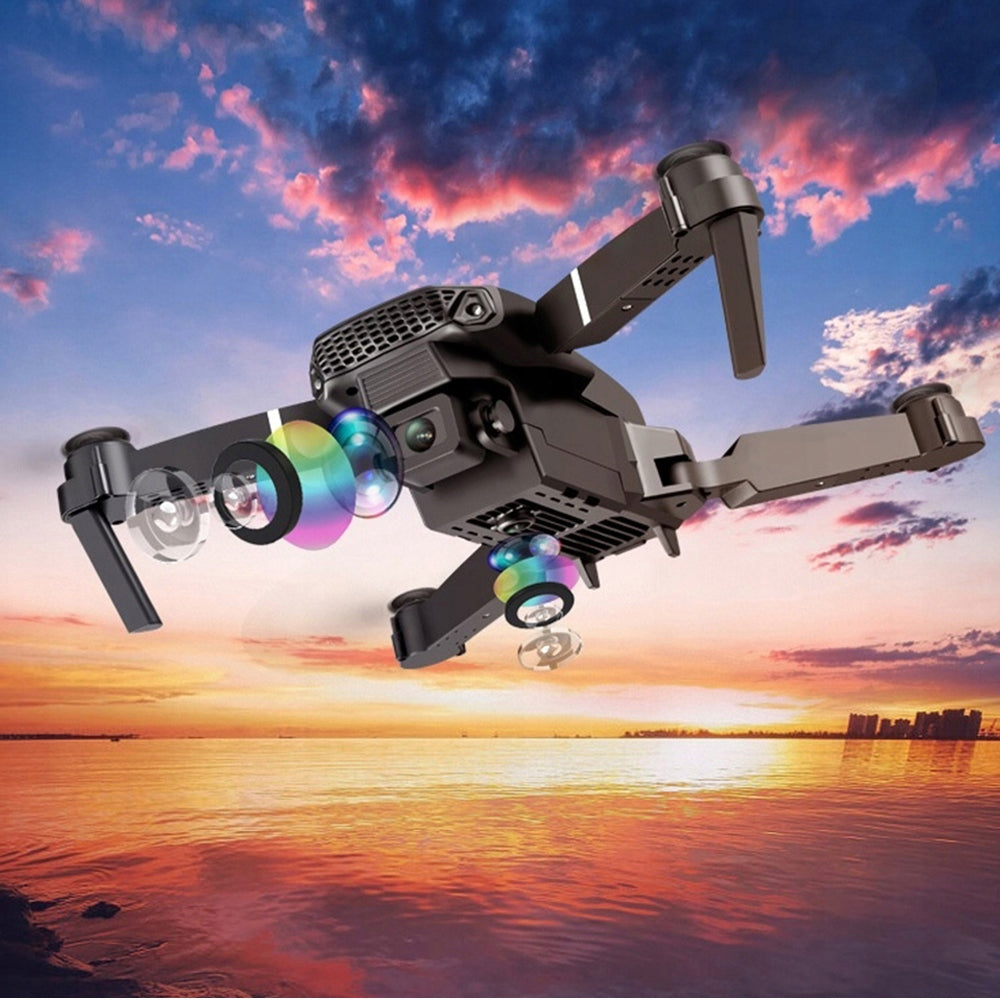 DRONE LS-E525 BRUSHLESS MOTORS WITH 2 CAMERA 4K WIFI HOVER + 3 BATTERIES Model WRJ-LS-E525
