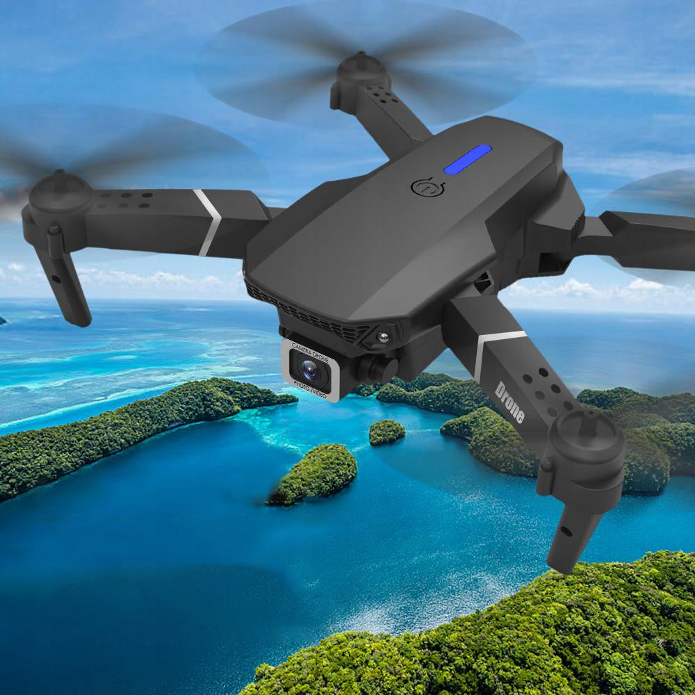 DRONE LS-E525 BRUSHLESS MOTORS WITH 2 CAMERA 4K WIFI HOVER + 3 BATTERIES Packaging status original