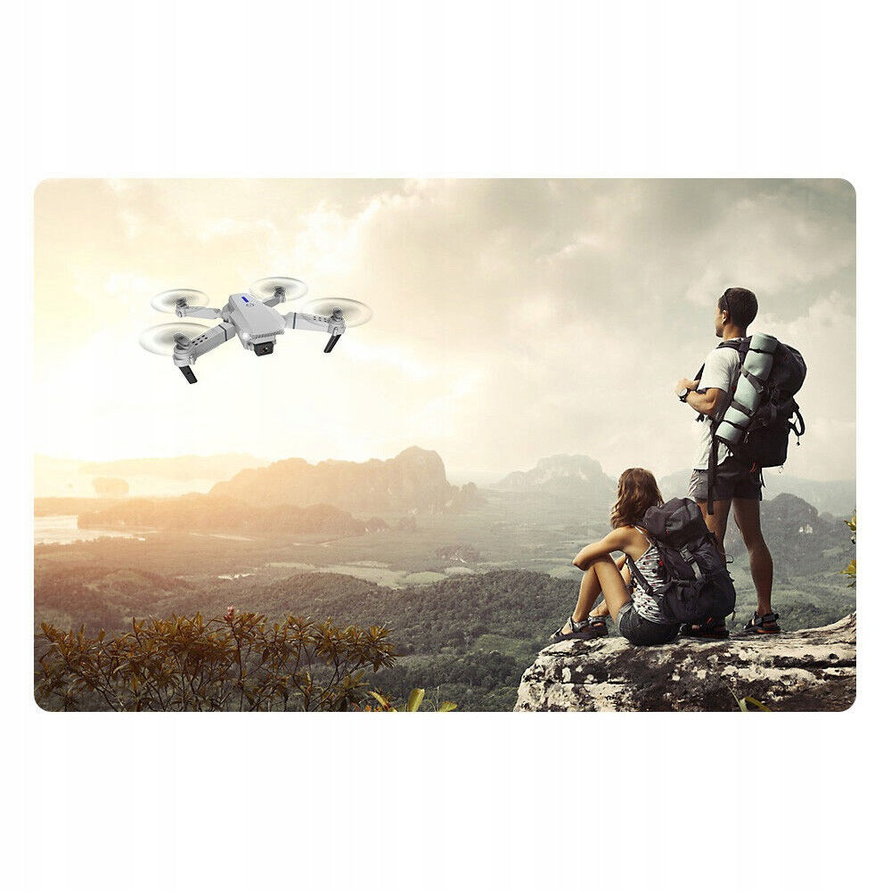 DRONE LS-E525 WITH 2X CAMERA 4K HD 100 M 1800 MAH 3 AKU 15MIN LIVE VIEW Brand no brand