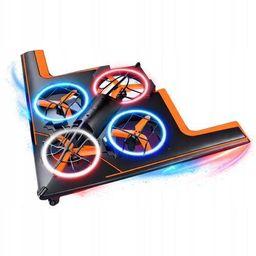 DRONE REMOTE CONTROLLED RC QUADCOPTER LED LIGHTING APPLICATION RANGE 20M Brand LEAN Toys