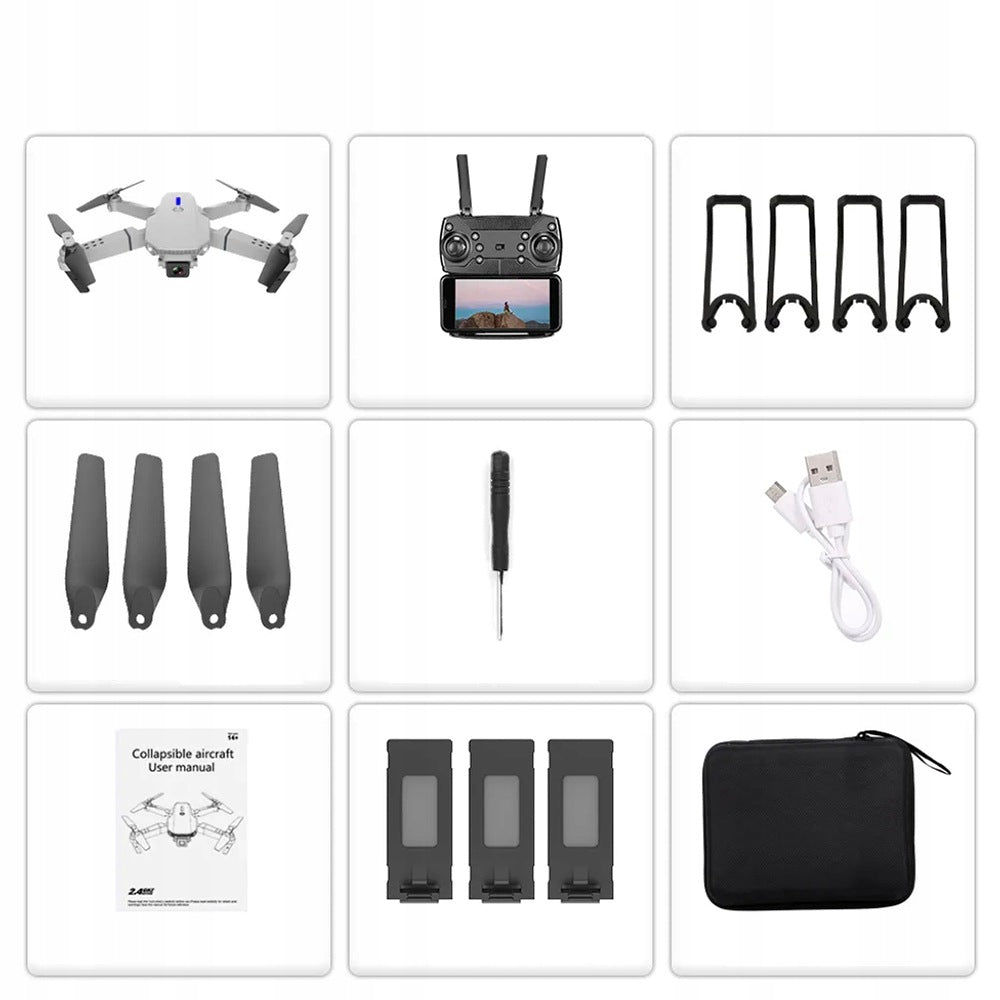 DRONE REMOTELY FOLDABLE CONTROLLED LS-E525 HEADLESS MODE GESTURE PHOTOGRAPHY Brand no brand
