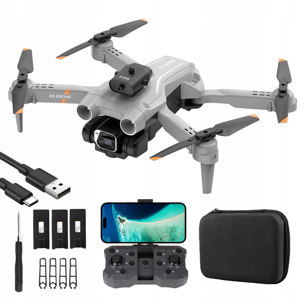 DRONE SMART REMOTE CONTROLLED FOLDABLE DUAL 4K CAMERAS