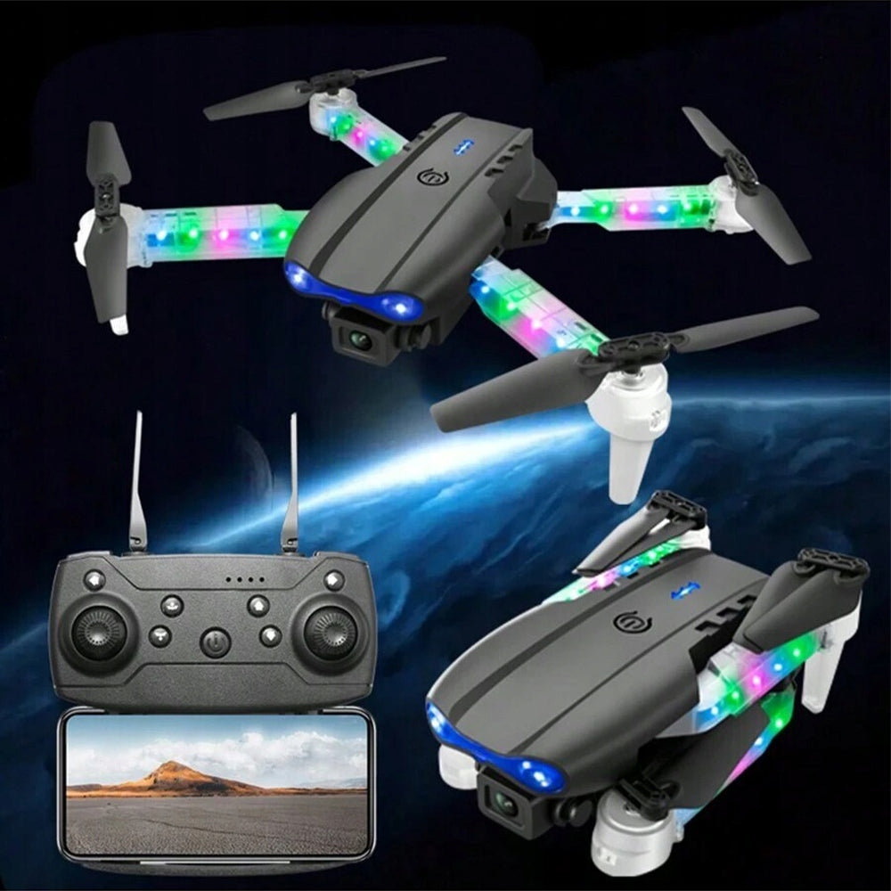DRONE WIFI WITH CAMERA TOY TWO CAMERAS FOLDABLE + WIFI 1800MAH × 2 Brand no brand