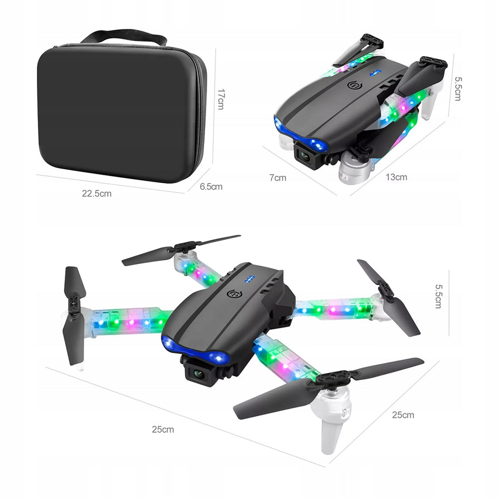 DRONE WIFI WITH CAMERA TOY TWO CAMERAS FOLDABLE + WIFI 1800MAH × 2 Manufacturer code B0DSQ1JSNM