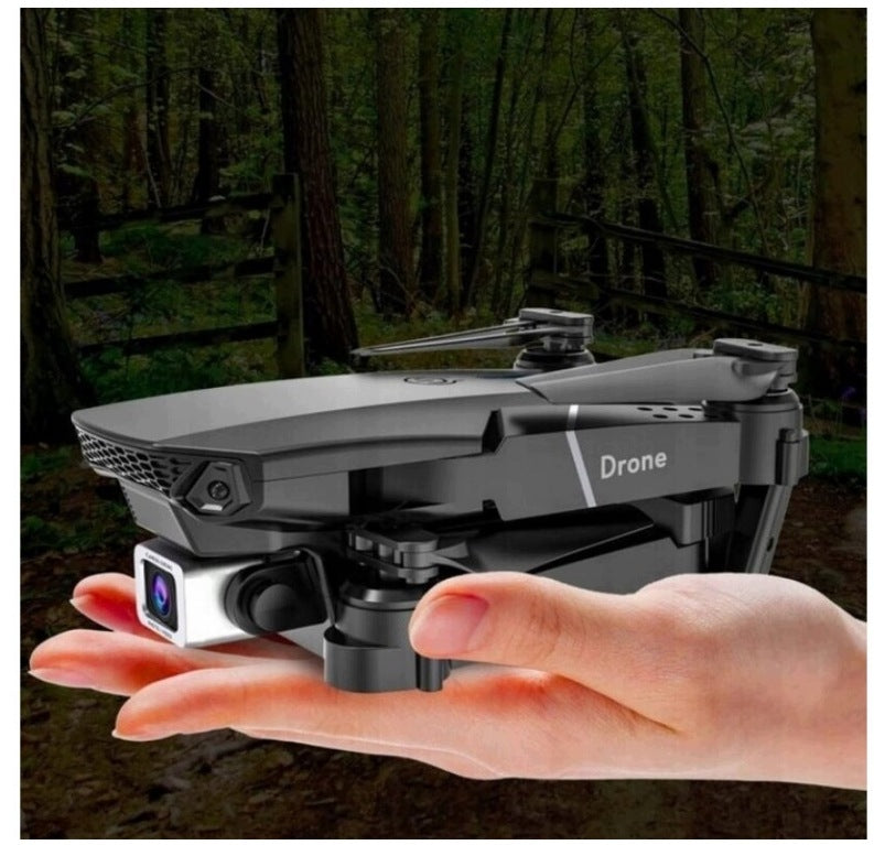 DRONE WITH 4K HD CAMERA D88 E88 PRO 150 m 1800 mAh 2 batteries. Brand no brand