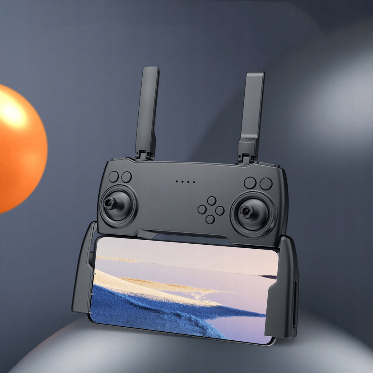 DRONE WITH 720P HD CAMERA, WIFI FPV DRONE FOR BEGINNERS, WITH 3 BATTERIES Model Zdalnie sterowany dron