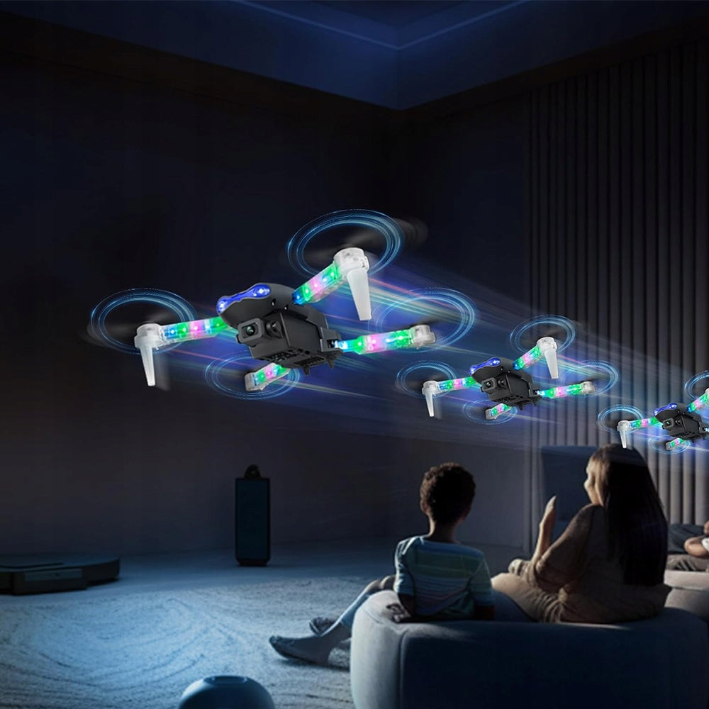 DRONE WITH CAMERA FOLDABLE QUADROCOPTER WITH LIGHT, QUADROCOPTER WITH WIFI Brand no brand