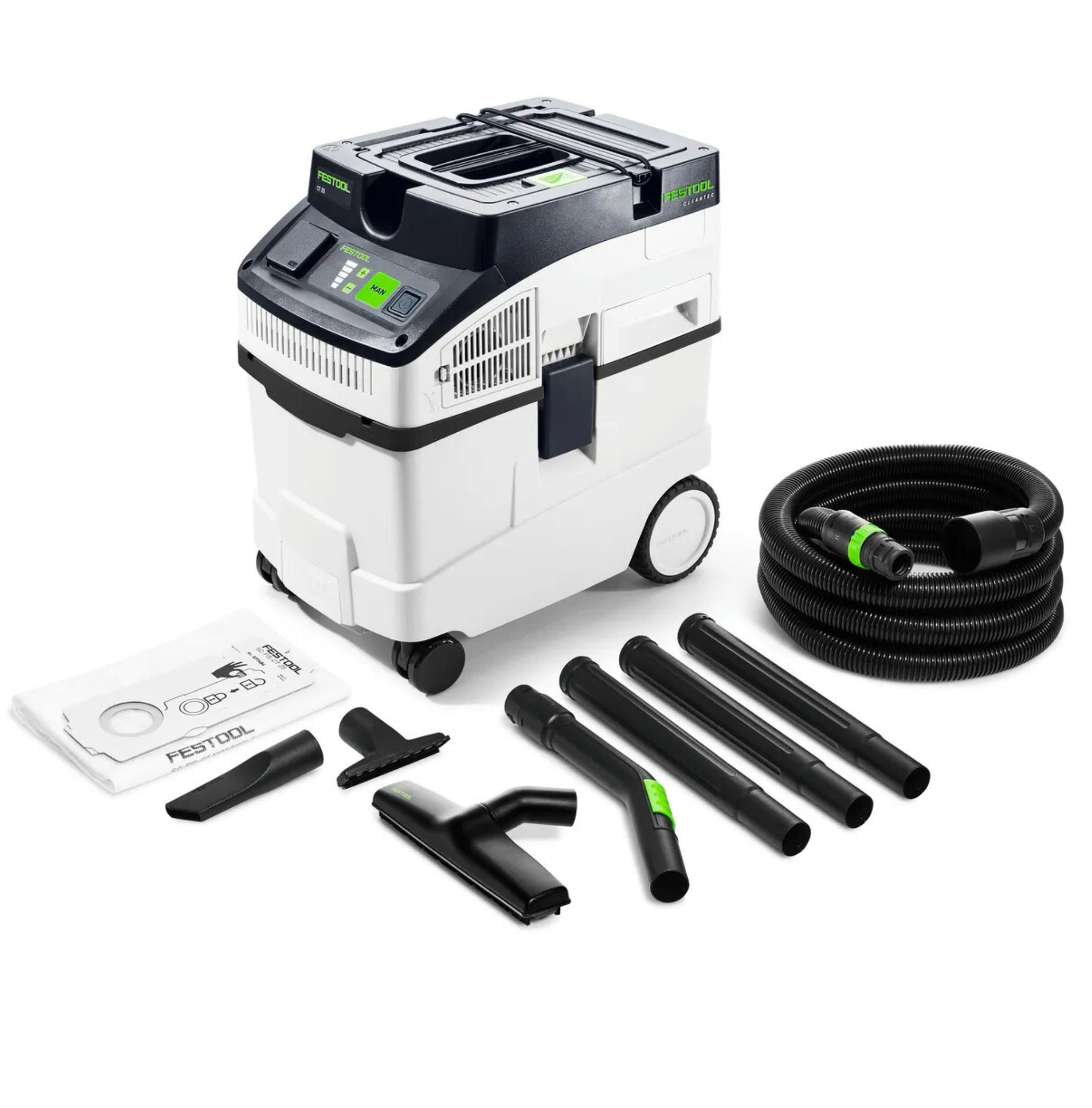 DRY AND WET MOBILE VACUUM CLEANER 1200W CT 25-SET 578449 FESTOOL