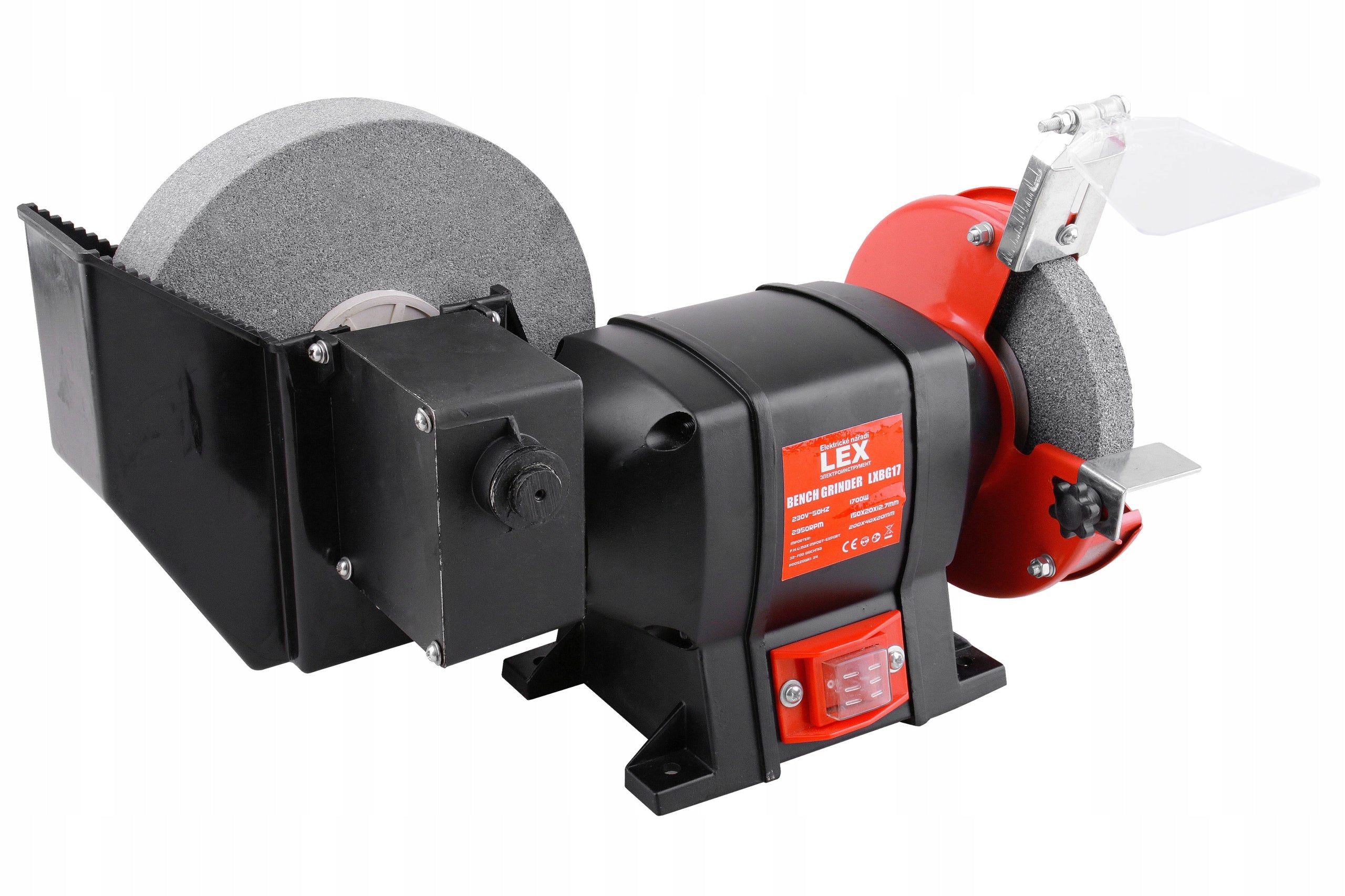 DRY AND WET TABLE GRINDER FOR SHARPENING, SLOW SPEED, 2 STONES Kind bench grinder