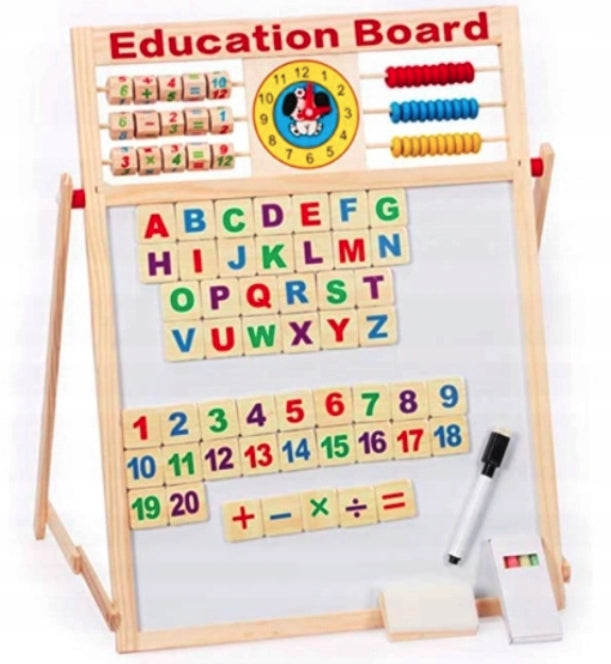 DRY ERASE CHALKBOARD DOUBLE-SIDED EDUCATIONAL MULTIFUNCTIONAL Manufacturer code RE-211