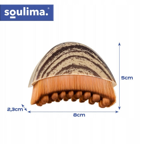 DRY FACE LYMPHATIC FACE DRAINAGE MASSAGE BRUSH Manufacturer code Szczotka do masażu twarzy/szyi sucho Soulima