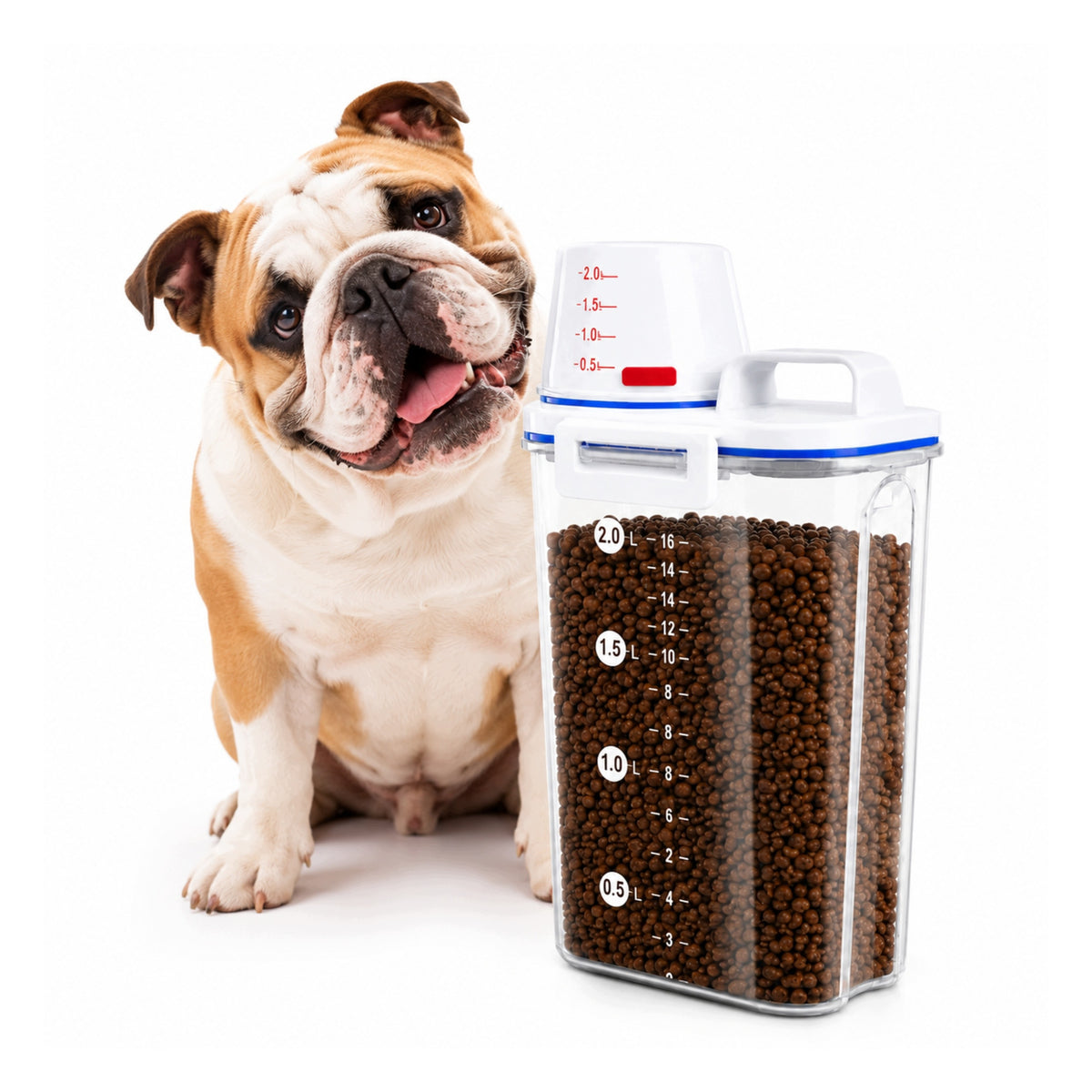 DRY FOOD CONTAINER 2,5L scoop included