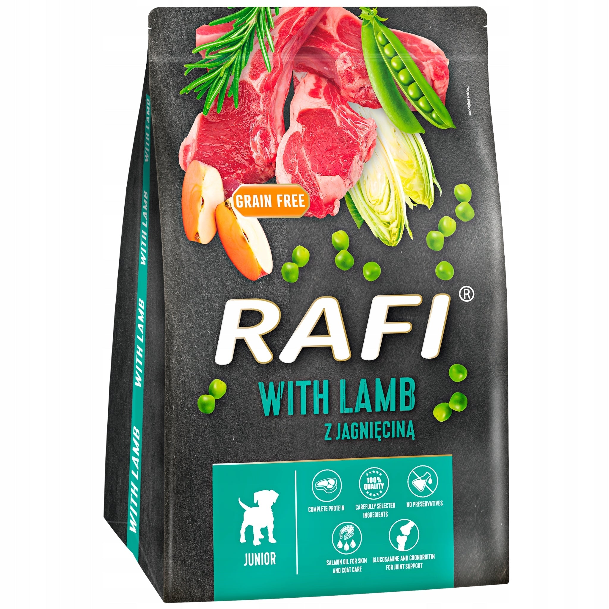 DRY FOOD DOG RAFI JUNIOR LAMB 3KG