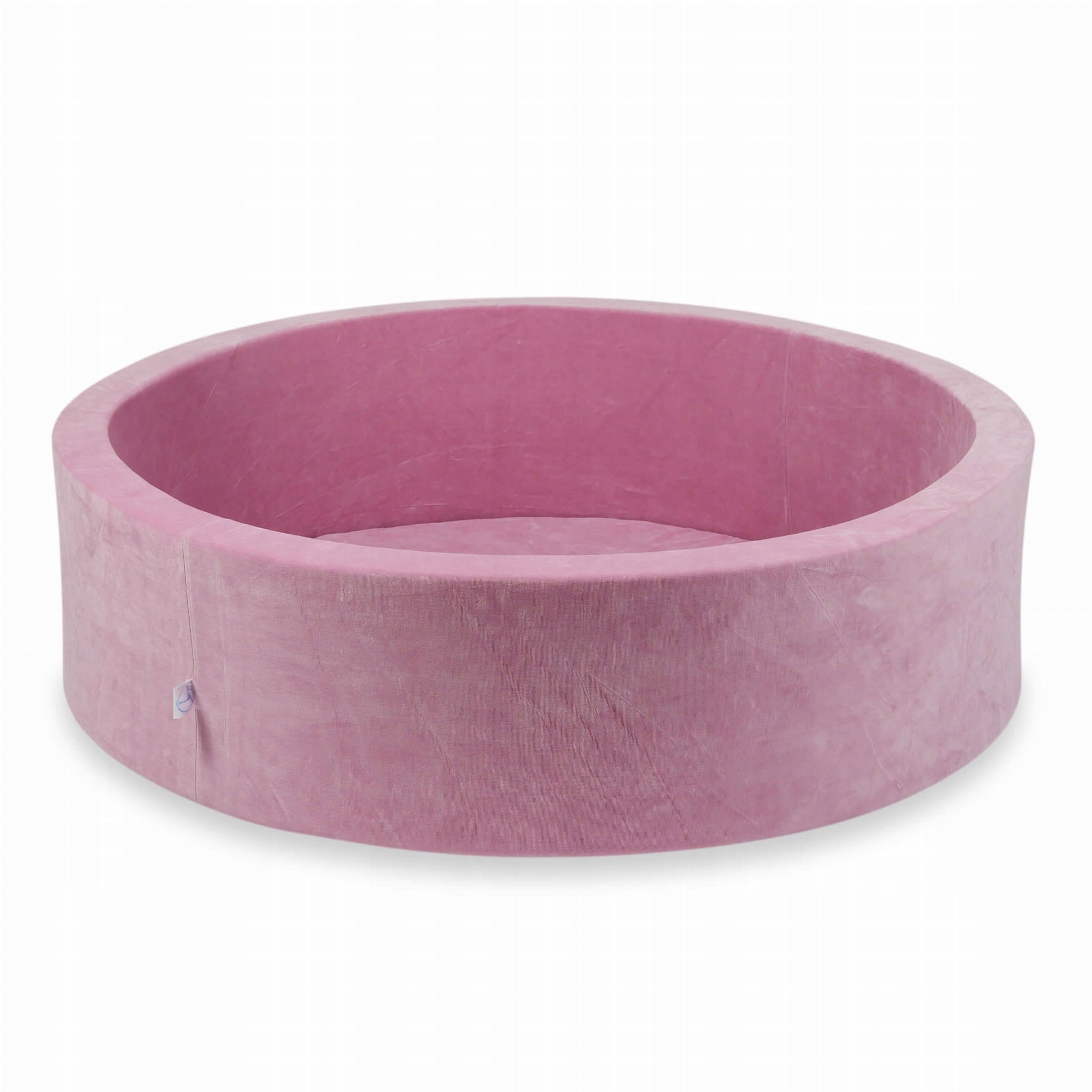 DRY POOL without balls PLAYPEN for children 110x30cm Velvet Soft RosesRound