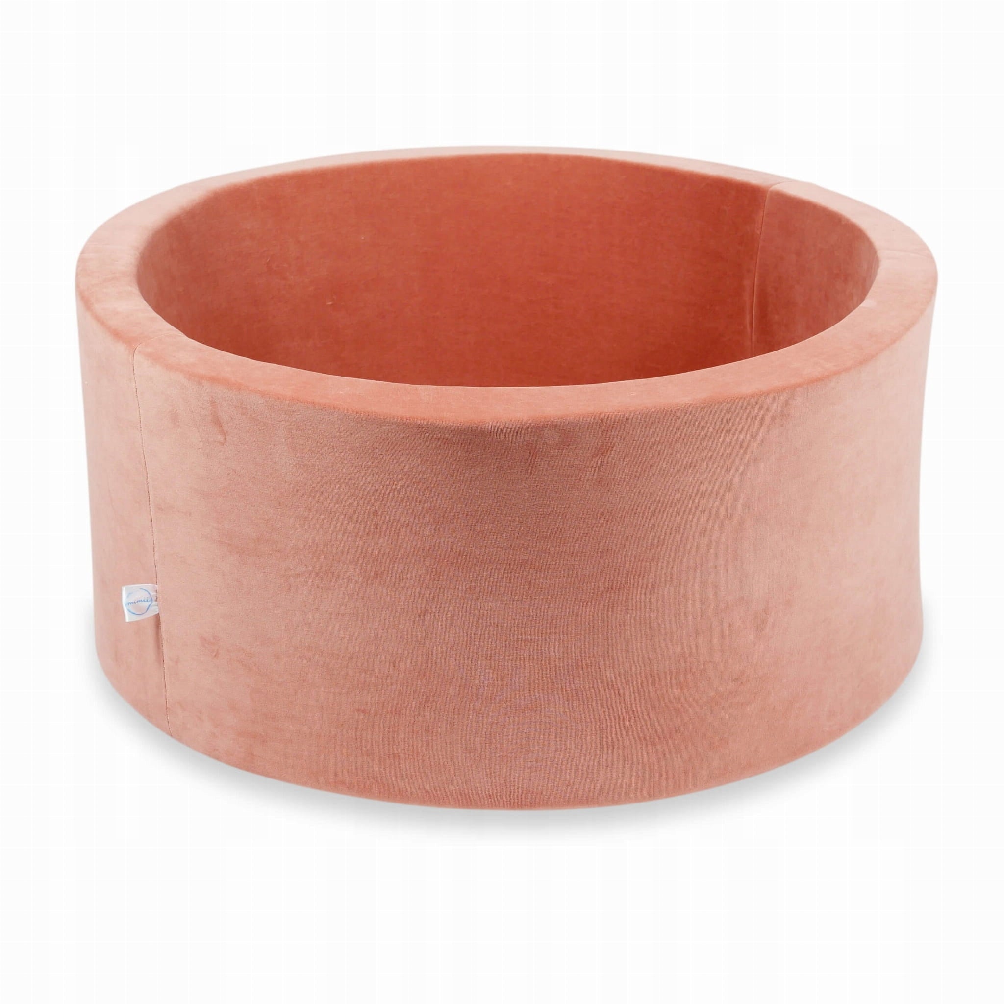 DRY POOL without balls PLAYPEN for children 90x40cm Soft Canyon Clay round