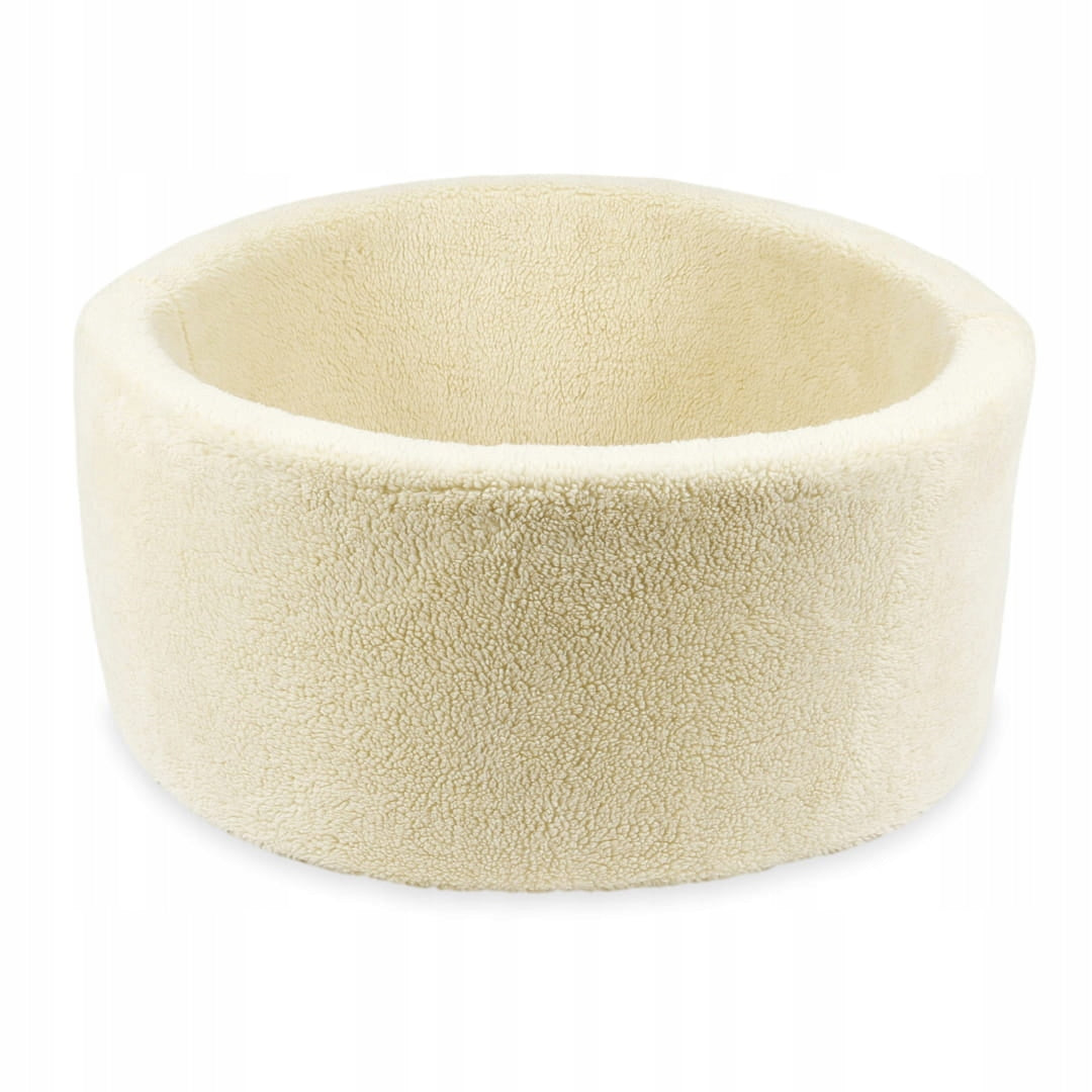 DRY POOL without balls PLAYPEN for children 90x40cm Teddy beige round