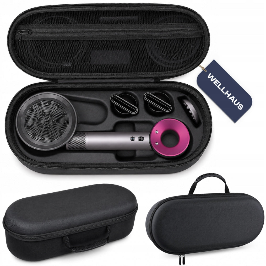 DRYER CASE AND ACCESSORIES DYSON TRAVEL ORGANIZER CASE BLACK WELLHAUS