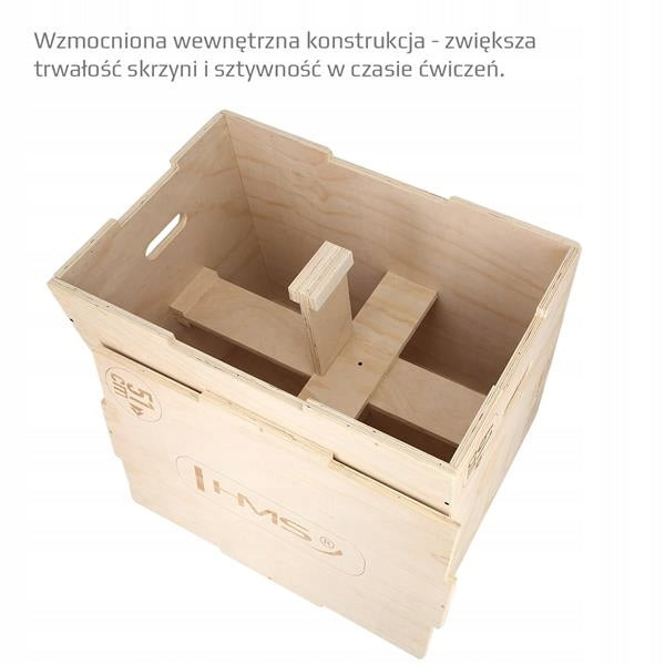 DSC01 PLYOMETRIC TRANSMISSION REINFORCED 750x600x500MM HMS Manufacturer code 17-62-100