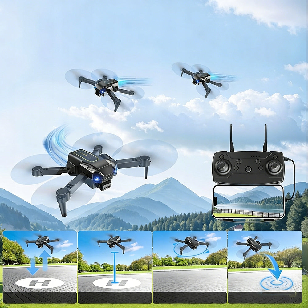 DUAL CAMERA DRONE 1080P FOLDING 3 BATTERIES LONG FLIGHT VIDEO Brand no brand