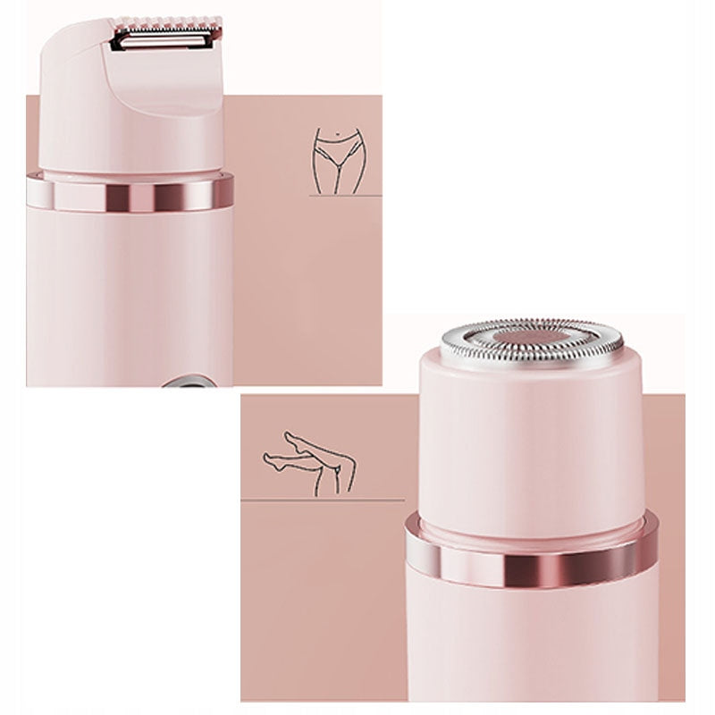 DUAL HEAD CORDLESS TRIMMER FOR SENSITIVE SKIN 2IN1 Packaging status original